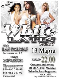 WHITE LATIN party
